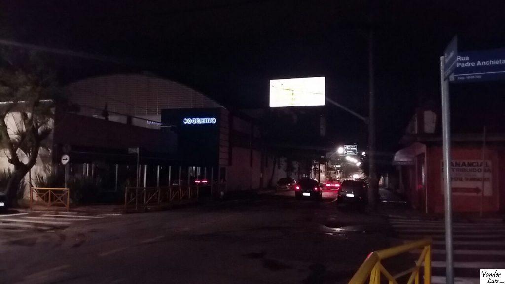 Avenida Três de Maio sem iluminação pública desde o início da semana