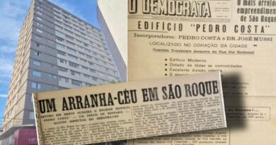 O lançamento do Edifício Pedro Costa de 15 andares, em 1965