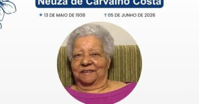 Nota de falecimento. Neuza de Carvalho Costa, 90 anos Nota de falecimento. Neuza de Carvalho Costa, 90 anos